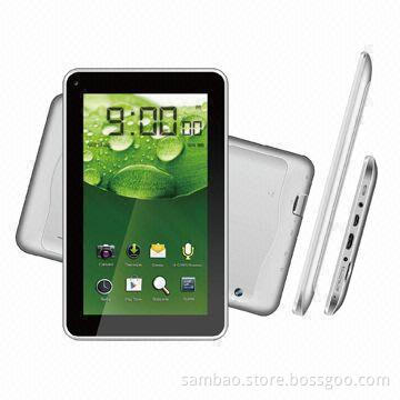 7-inch Tablet PCs, Android 4.0 OS/Wi-Fi/0.3M Camera, Boxchip A13 1.5GHz/DDR3 512M, 4GB/Aluminum Case